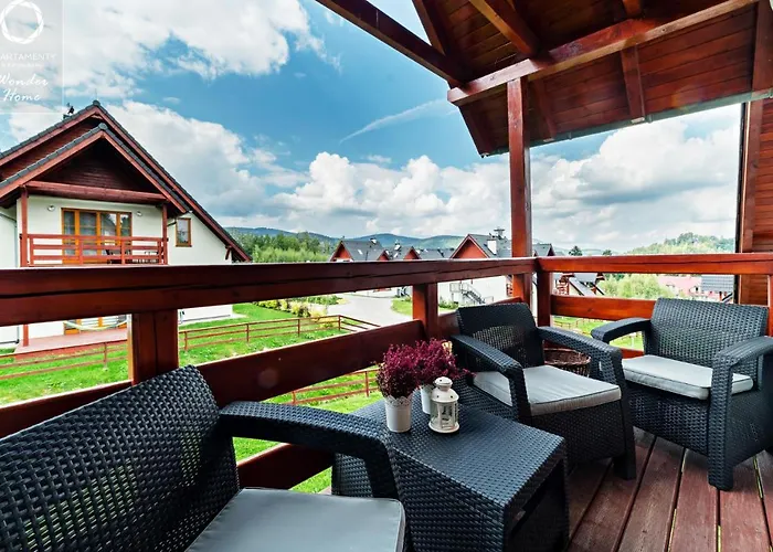 Wonder - Górskie Z Kominkami Na Kameralnym Osiedlu - Plac Zabaw Na Terenie Kompleksu * Karpacz